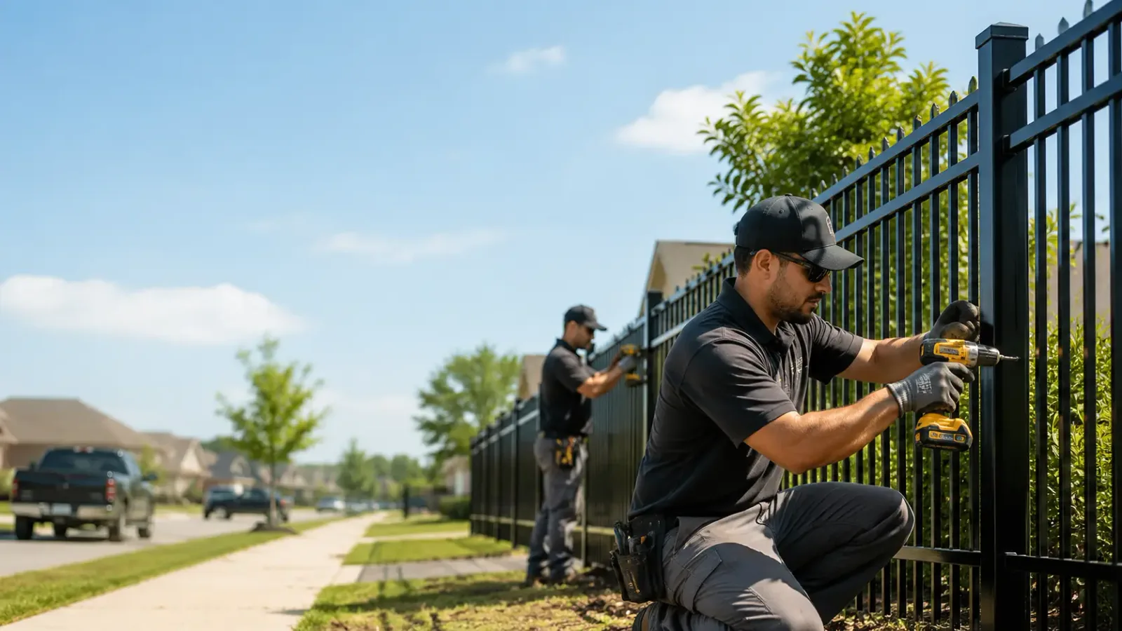 Metal Fence Installation in Dinwiddie, VA